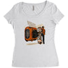 back to jakku Women's Triblend Scoop T-shirt