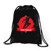 vic ninja Drawstring Bags