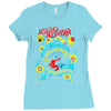 asking alexandria eyeball monster Ladies Fitted T-Shirt