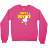 ride the rocket battle gaming Crewneck Sweatshirt