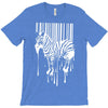 banksy street art zebra bar code T-Shirt