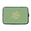 happy st patrick's day Laptop sleeve