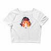 blood moon Crop Top
