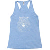 snarling tiger best trending Racerback Tank