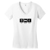 eat,sleep,golf V-neck tee
