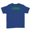 black funny glow in dark glowing Youth Tee