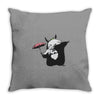 my street neighbor Throw Pillow