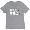 music on world off V-Neck Tee