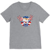 vote brain V-Neck Tee