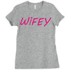wifey Ladies Fitted T-Shirt