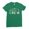 3rd grade crew Ladies Fitted T-Shirt