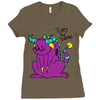 monster Ladies Fitted T-Shirt