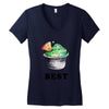 Best Friends Tacos Women's V-Neck T-Shirt