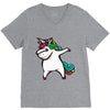 DABBİNG LEPRECHAUN UNİCORN V-Neck Tee