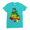 shot the sheriff Ladies Fitted T-Shirt