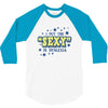 i put the sexy in dyslexia 3/4 Sleeve Shirt