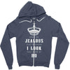 Don't Be Jealous Just Because Look This Good At 80 Zipper Hoodie