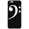 bass clef hat iPhone 6/6s Case