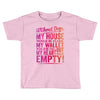 my heart is empty Toddler T-shirt