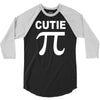 cutie pi t shirt medium funny nerdy geeky math sex humor cute awesome 3/4 Sleeve Shirt