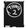 thing 1 and thing 2 red dr suess cat in a hat fancy fun iPad 3 and 4 Case