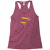 man of steel Racerback Tank