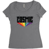 Cosmic Women's Triblend Scoop T-shirt