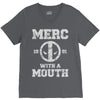 merc with a mouth V-Neck Tee