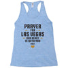 Prayer for Las Vegas, Our Heart Is With You 2017 Racerback Tank