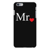 Mr with heart dot (Mr and Mrs set) iPhone 6/6s Plus Case