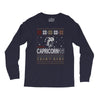santa capricorn christmas ugly t shirts Long Sleeve Shirts