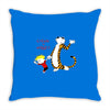 calvin hobbes Throw Pillow