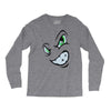 angry cartoon face Long Sleeve Shirts