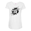 game on Maternity Scoop Neck T-shirt