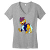 malumian Women's V-Neck T-Shirt