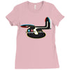 pedestrians vectorized Ladies Fitted T-Shirt