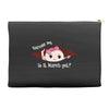 Excuse Me Is It March Yet Baby Girl Accessory Pouches