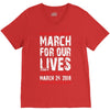 March For Our Lives V-Neck Tee