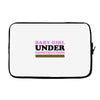 Baby Girl Under Construction Laptop sleeve