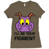 i'll be your journey into imagination Ladies Fitted T-Shirt
