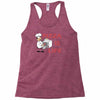 pizza is love pizza is life Racerback Tank