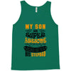 My Son Is Super Awesome His Stepdad Tank Top