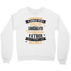 Super Cool Granddaughter Of A Freaking Awesome Father Crewneck Sweatshirt