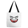 monstre visage Tote Bags