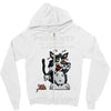 anxious cat Zipper Hoodie
