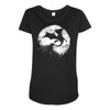 midnight desolation Maternity Scoop Neck T-shirt