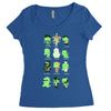 Funny Cthulhu T Shirts Women's Triblend Scoop T-shirt