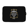 i am a scorpio Laptop sleeve