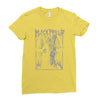 black metal phillip Ladies Fitted T-Shirt