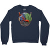 scott lang crossing the back yard Crewneck Sweatshirt